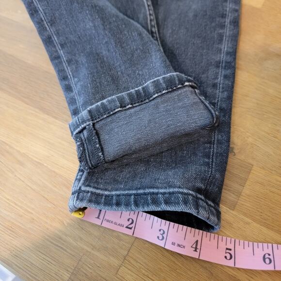 Everlane Mid-Rise Washed Black Stretch Jeans – Size 24 Tall / Long - Picture 11 of 11